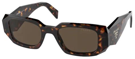 prada spr 17 w 49 20|Prada SPR17W Rectangle Sunglasses .